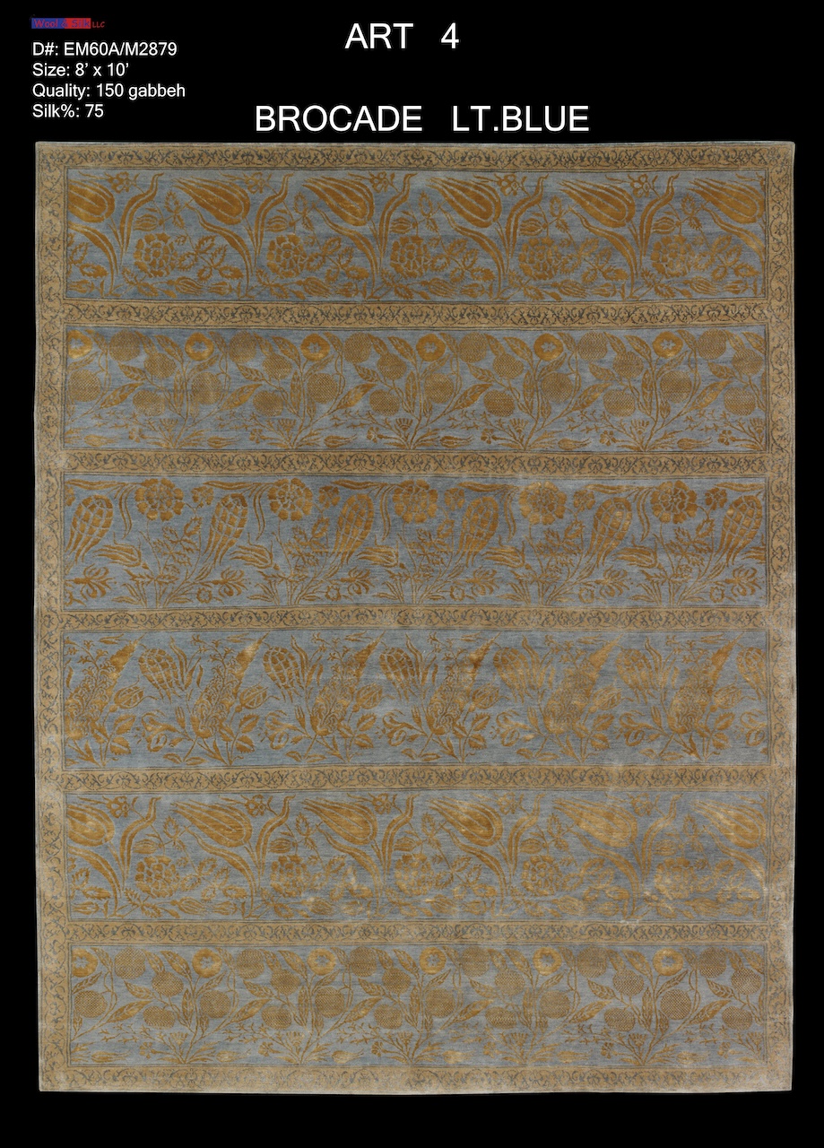 /Modern & Transtitional/Wool Silk/Brocade-Light-BlueEM60A-M2879-8-x-10.jpg