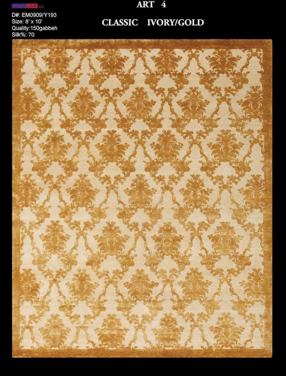 /Modern & Transtitional/Wool Silk/Classic-Ivory-GoldEM0909-Y193-8x10.jpg