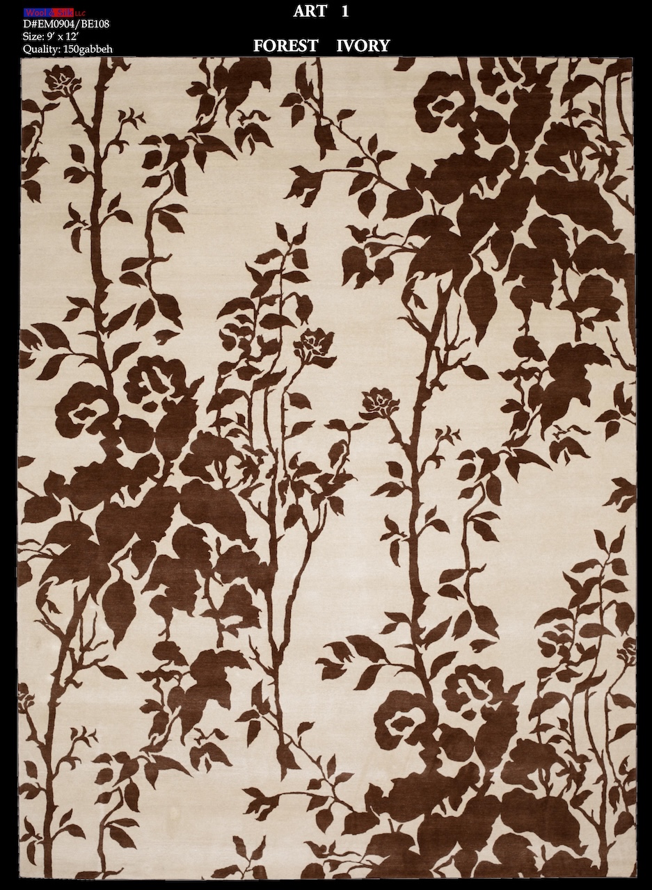 /Modern & Transtitional/Wool Silk/Forest-IvoryEM0904-BE108-9x12.jpg