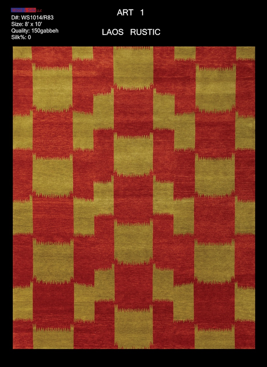 /Modern & Transtitional/Wool Silk/Laos-RusticWS1014-R83_8x10_Abrash.jpg