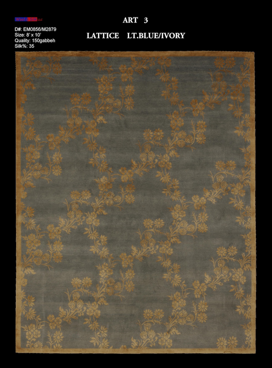 /Modern & Transtitional/Wool Silk/Lattice-Lt.Blue-IvoryEM0856-M2879-8x10.jpg