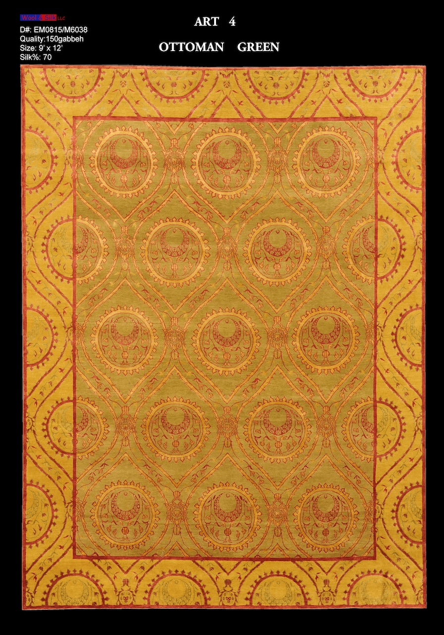 /Modern & Transtitional/Wool Silk/Ottoman-GreenEM0815-M6038-9x12.jpg