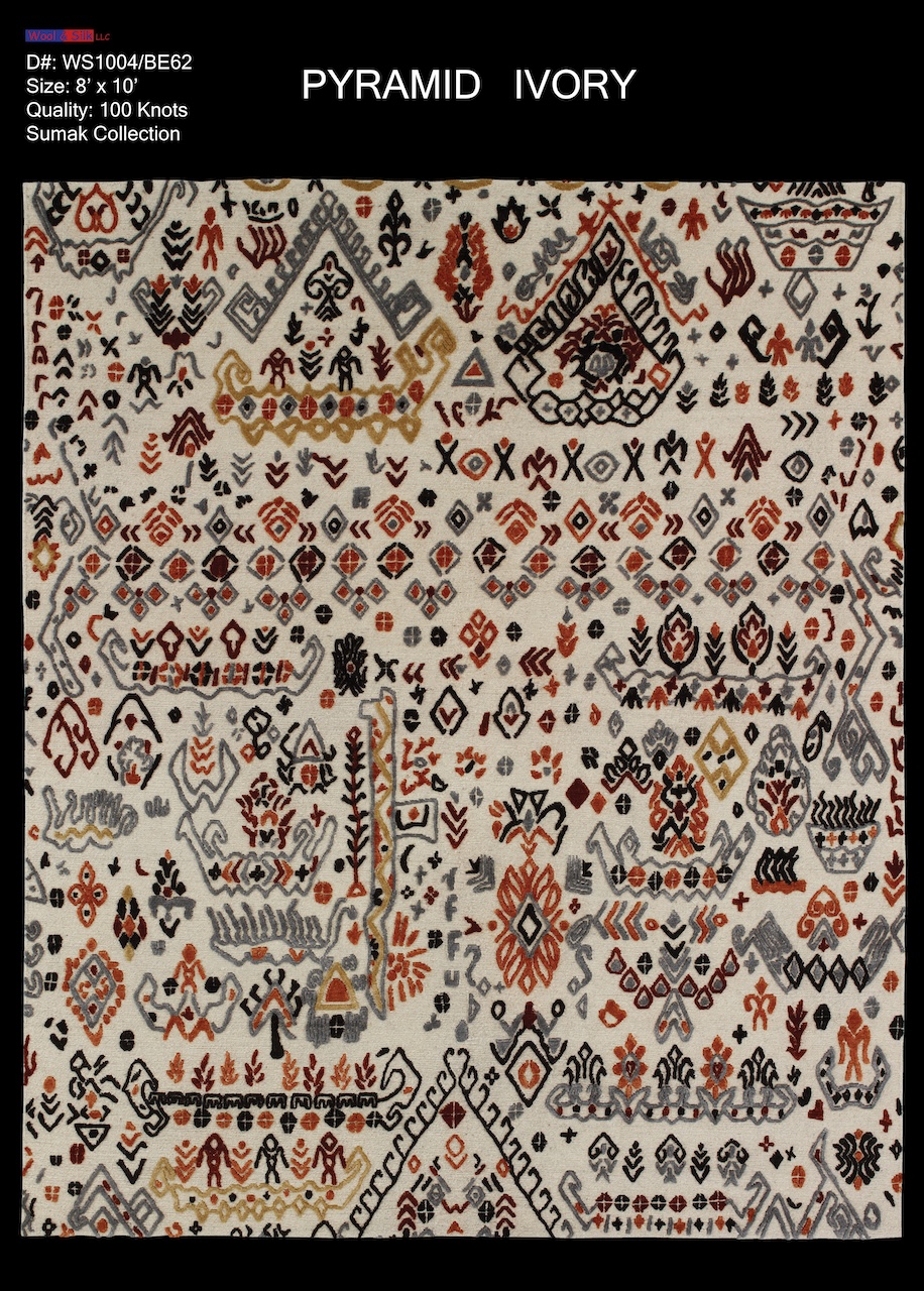 /Modern & Transtitional/Wool Silk/Pyramid-IvoryWS1004-BE62-8x10.jpg