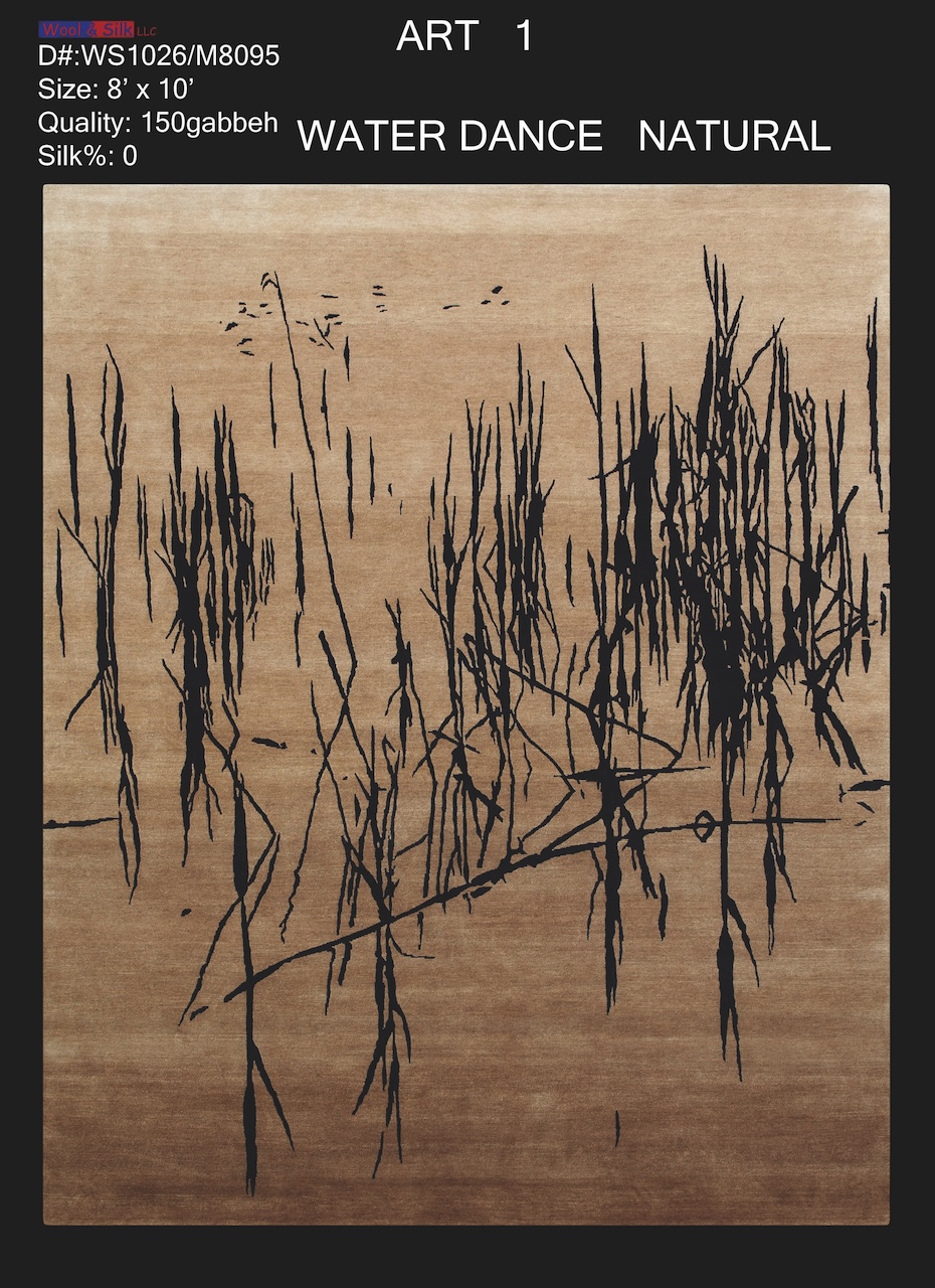 /Modern & Transtitional/Wool Silk/Water-Dance-NaturalWS1026-M8095-8x10.jpg